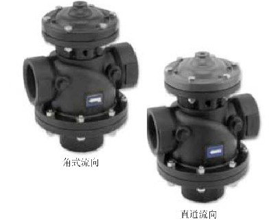 過濾器反沖洗二位三通閥 2X2 塑料閥體