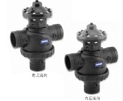 過濾器反沖洗二位三通閥 3X3 塑料閥體